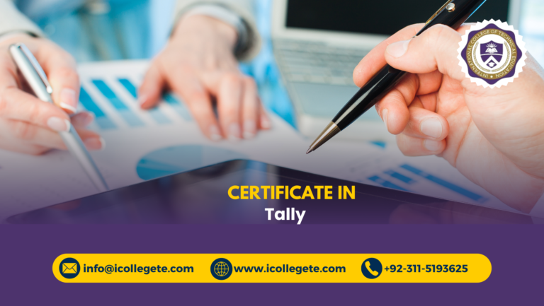 Tally Course in Islamabad