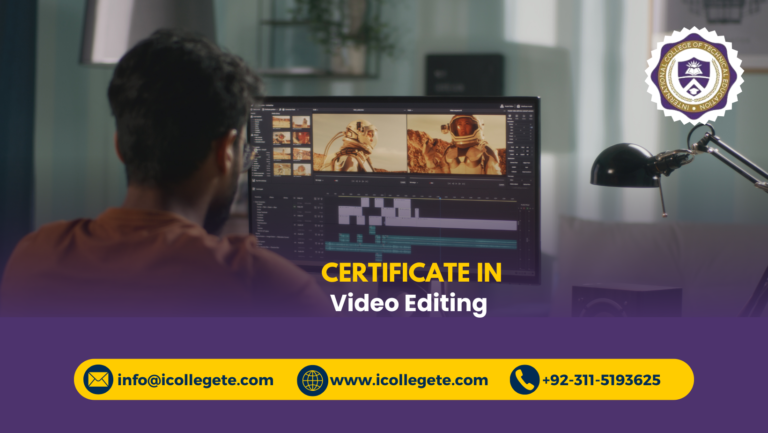 Video Editing course in Jhelum