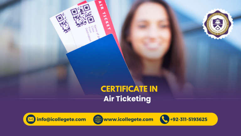 Air Ticketing Course in Chakwal