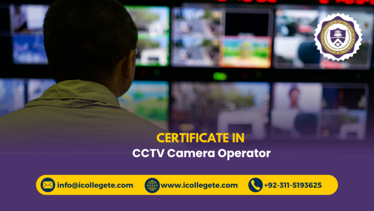 CCTV Camera Operator Course in Attock