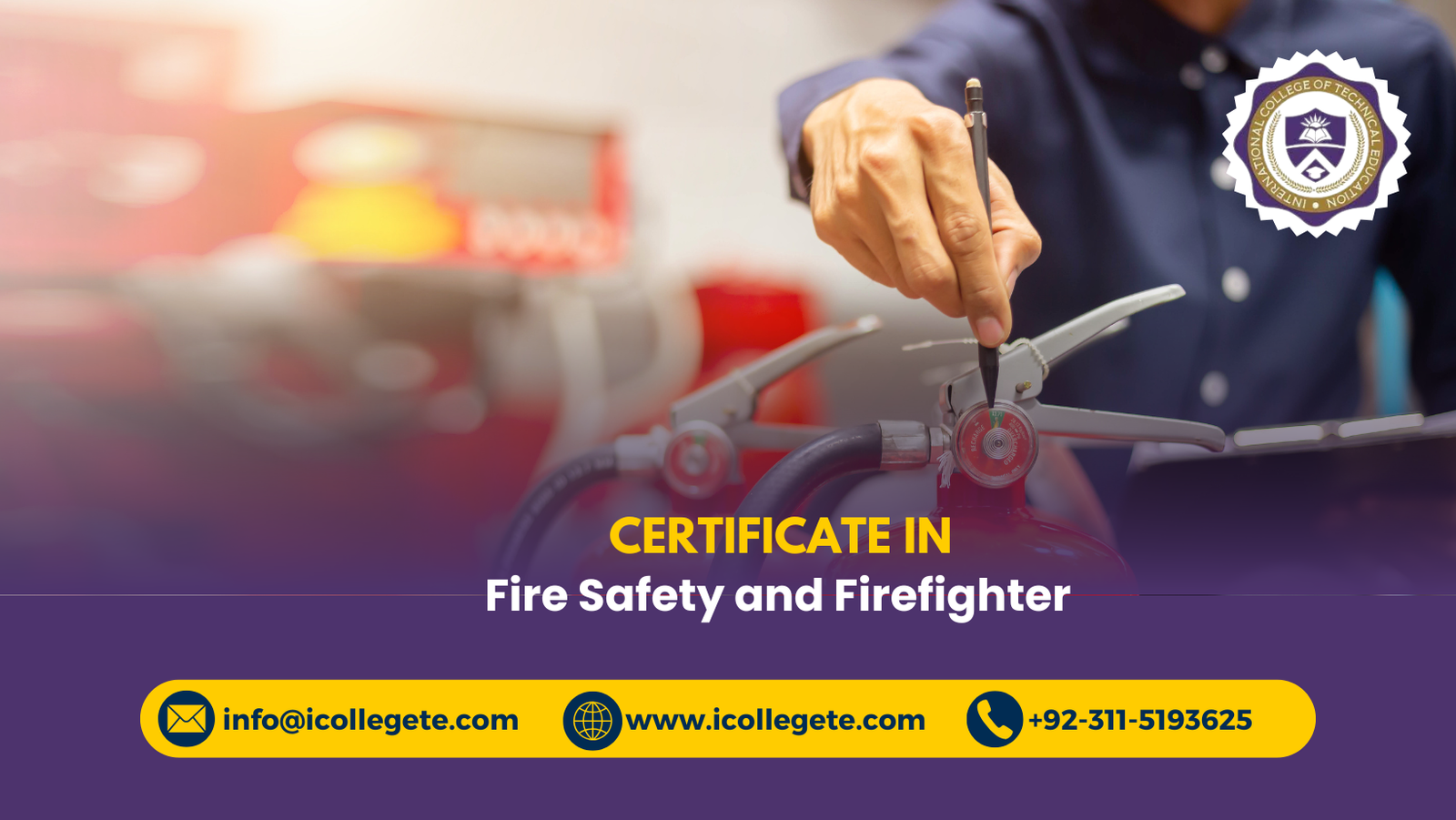 Fire Safety and Firefighter Course in Attock