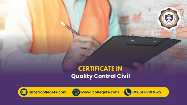 Quality Control Civil Course in Chakwal