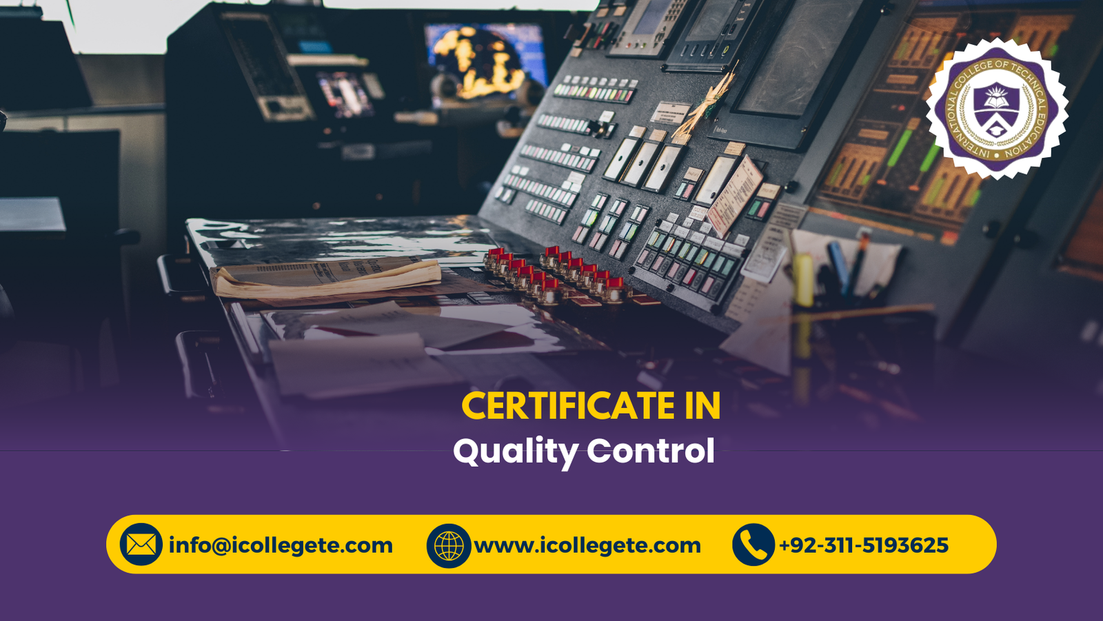 Quality Control Course in Chakwal