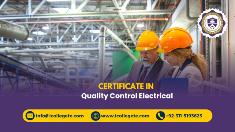 Quality Control Electrical Course in Chakwal