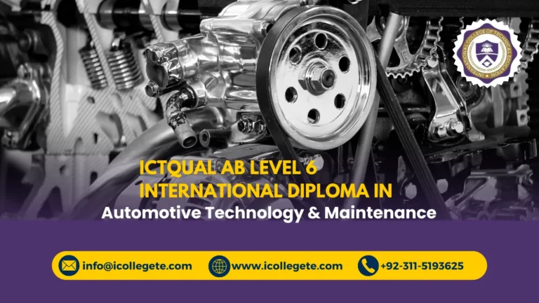 ICTQual AB Level 6 International Diploma in Automotive Technology & Maintenance