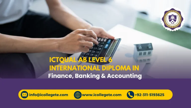 ICTQual AB Level 6 International Diploma in Finance, Banking & Accounting