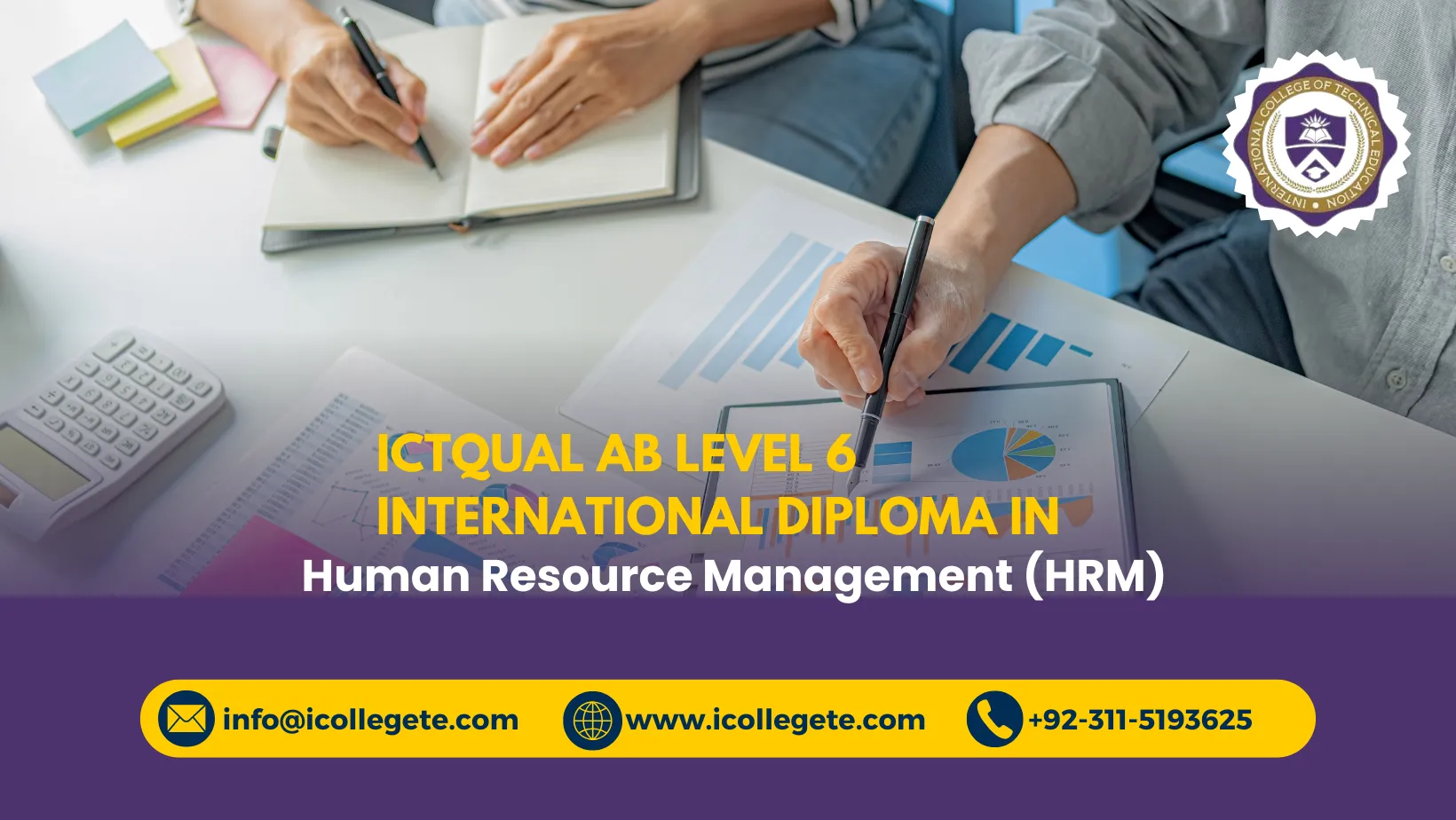 ICTQual AB Level 6 International Diploma in Human Resource Management (HRM)