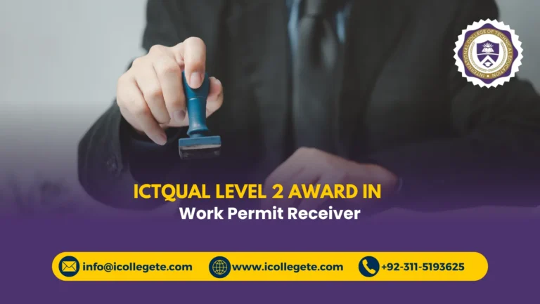 LICQual Level 2 Award in Work Permit Receiver
