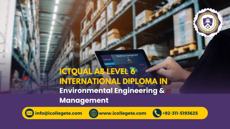 ICTQual AB Level 6 International Diploma in Environmental Engineering & Management