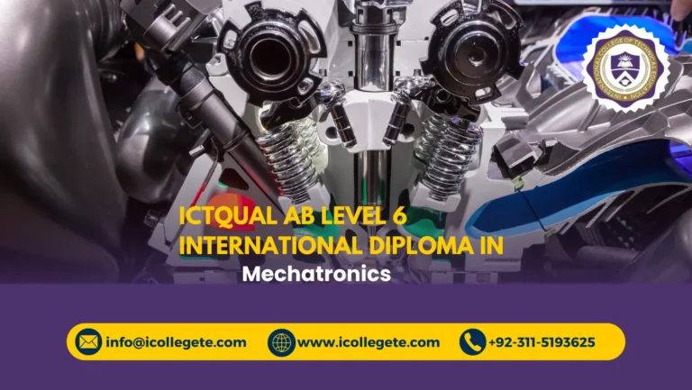 ICTQual AB Level 6 International Diploma in Mechatronics