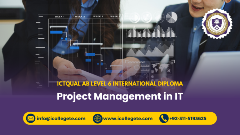 ICTQual AB Level 6 International Diploma in Project Management in ITICTQual AB Level 6 International Diploma in Project Management in IT