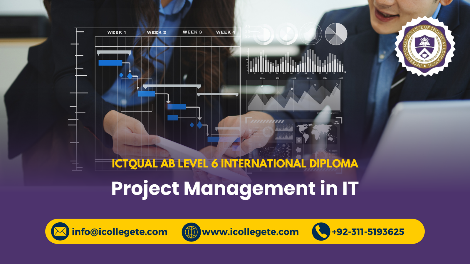 ICTQual AB Level 6 International Diploma in Project Management in ITICTQual AB Level 6 International Diploma in Project Management in IT