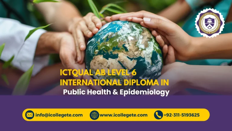 ICTQual AB Level 6 International Diploma in Public Health & Epidemiology