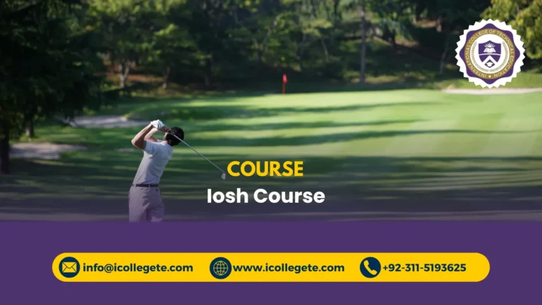 Iosh Course in Rawalpindi