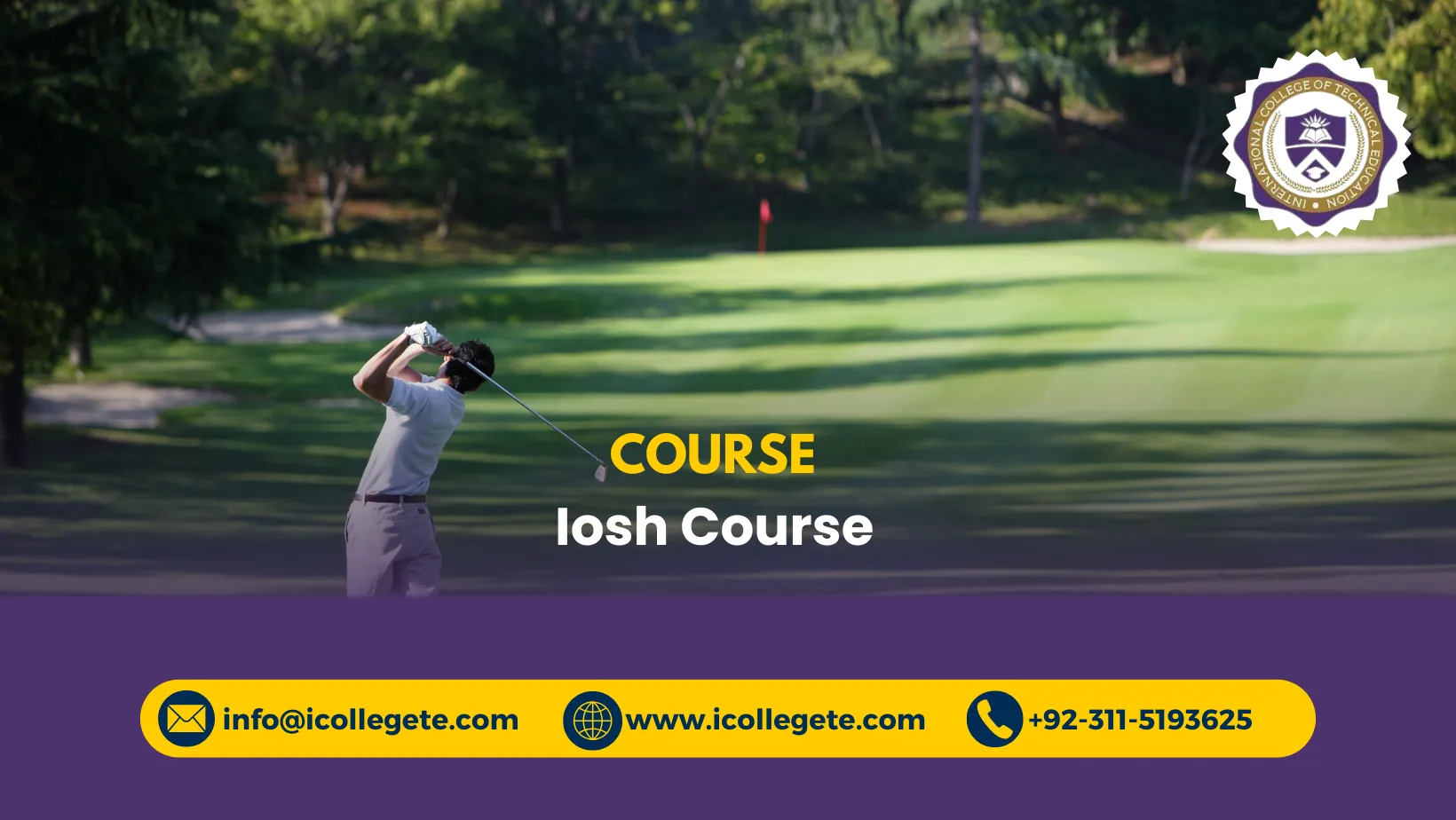 Iosh Course in Rawalpindi