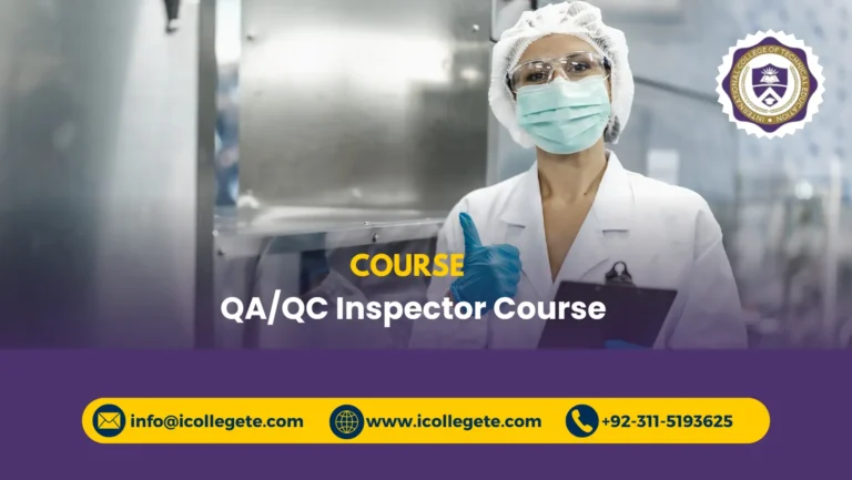 QA/QC Inspector Course in Rawalpindi