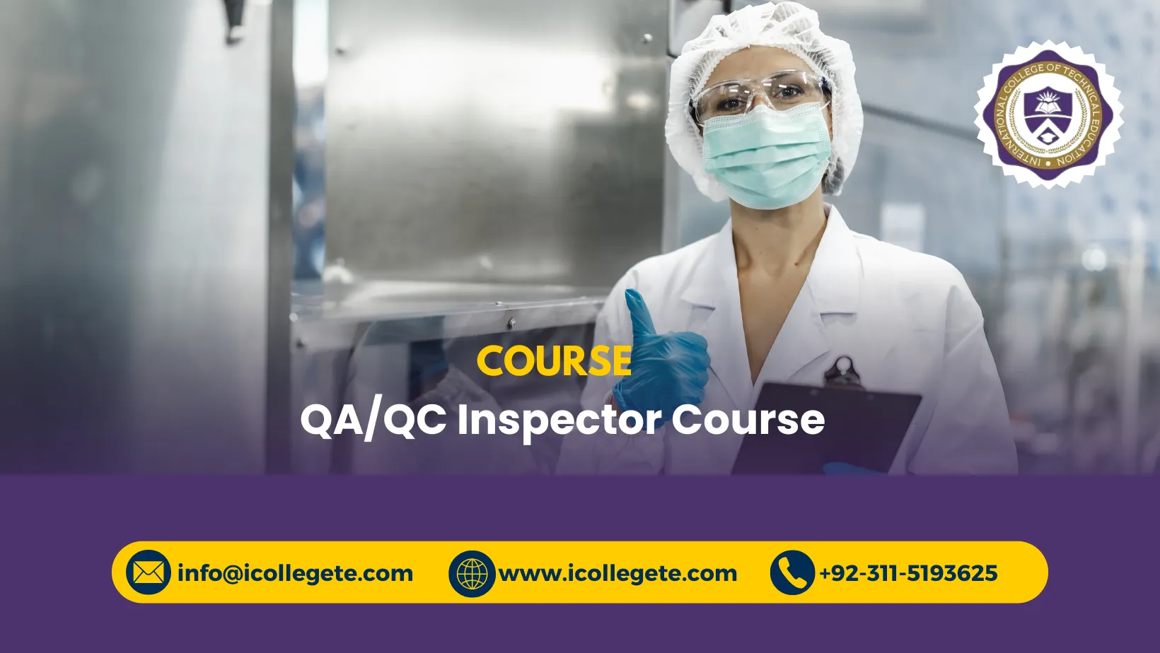 QA/QC Inspector Course in Rawalpindi