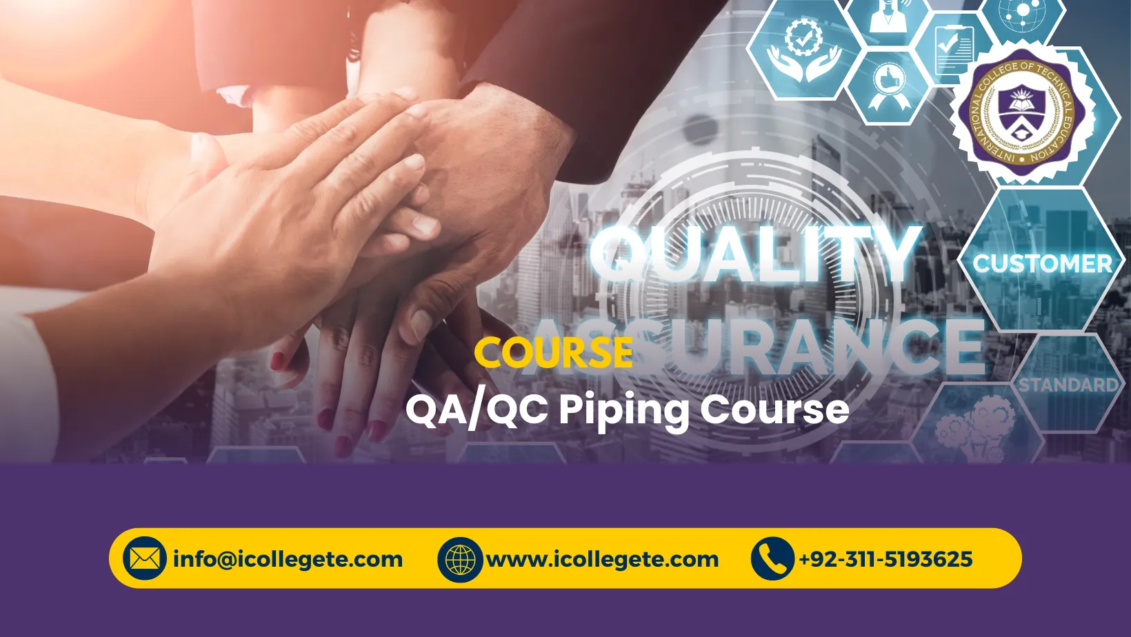 QA/QC Piping Course in Rawalpindi