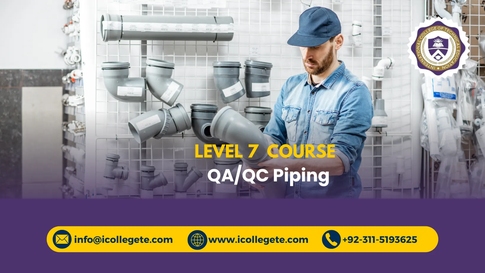 QA/QC Piping level 7 Course in Rawalpindi