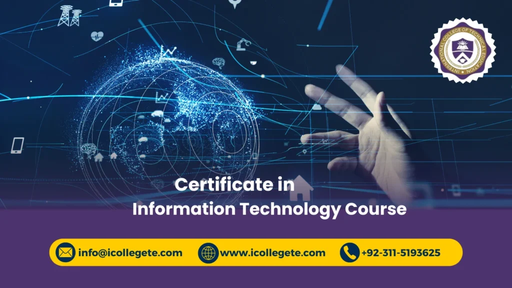 Certificate in Information Technology Course in Rawalpindi