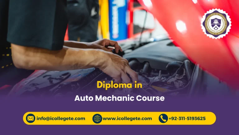 Diploma in Auto Mechanic Course in Rawalpindi