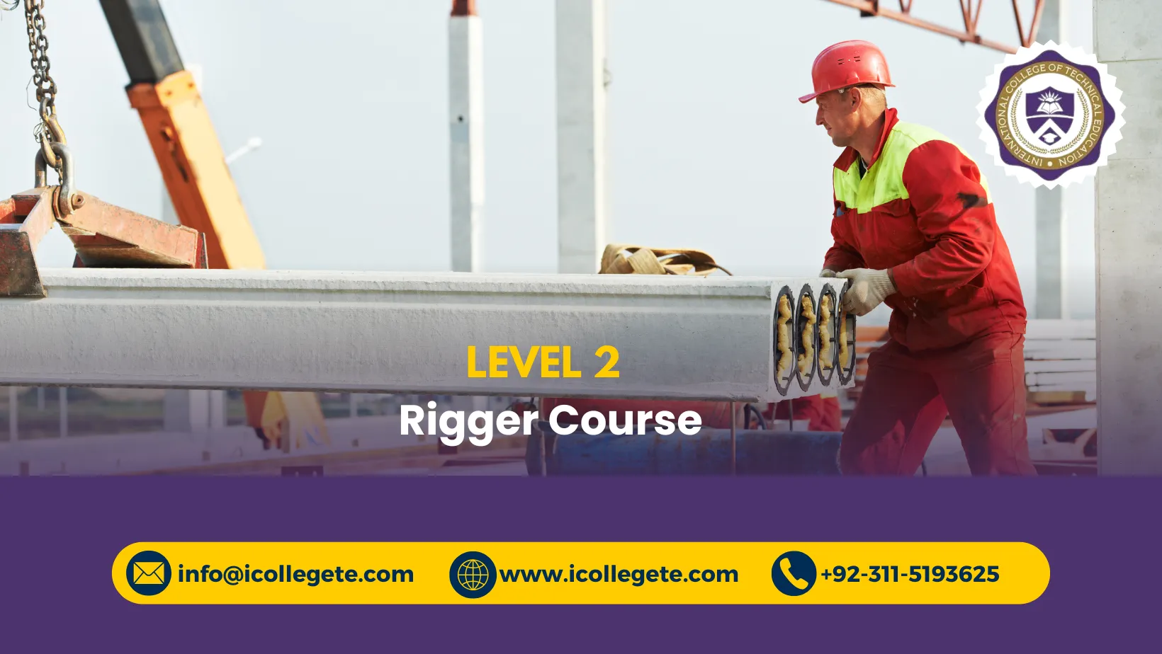 Rigger Level 2 Course in Rawalpindi