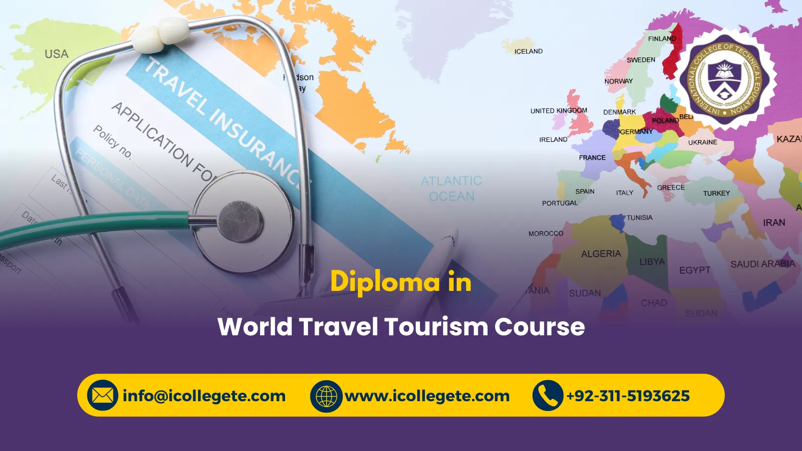 Diploma in World Travel Tourism Course