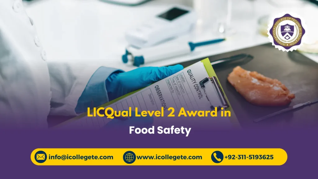 LICQual Level 2 Award in Food Safety