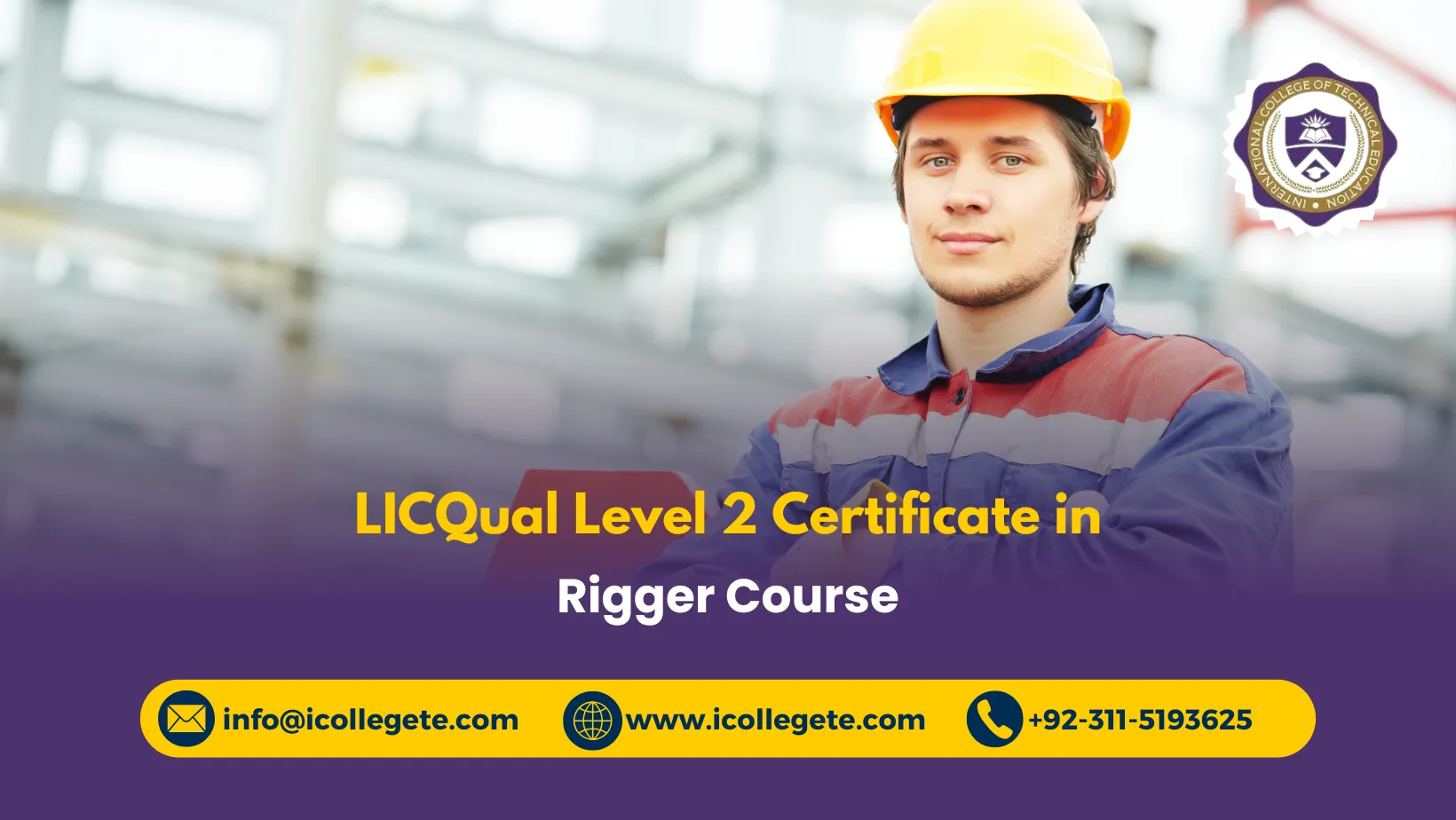 LICQual Level 2 Certificate in Rigger Course in Rawalpindi