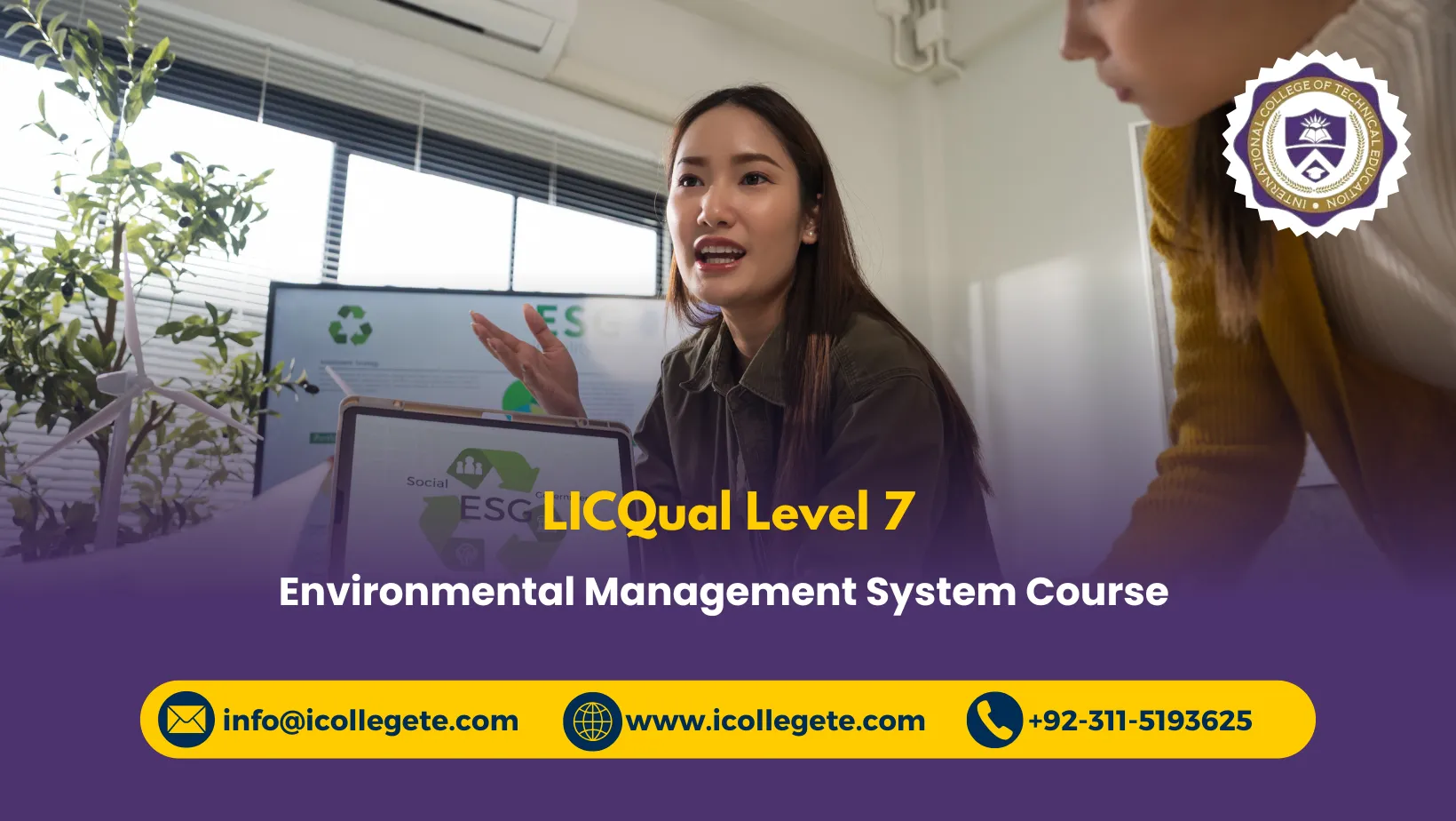 LICQual Level 7 Environmental Management System Course