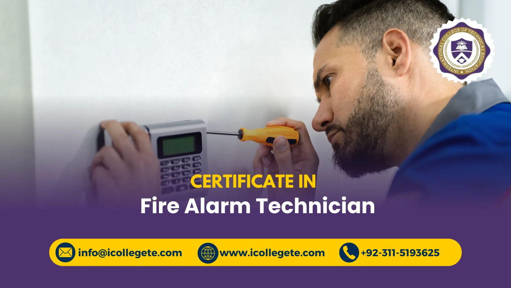 Certificate in Fire Alarm Technician 
