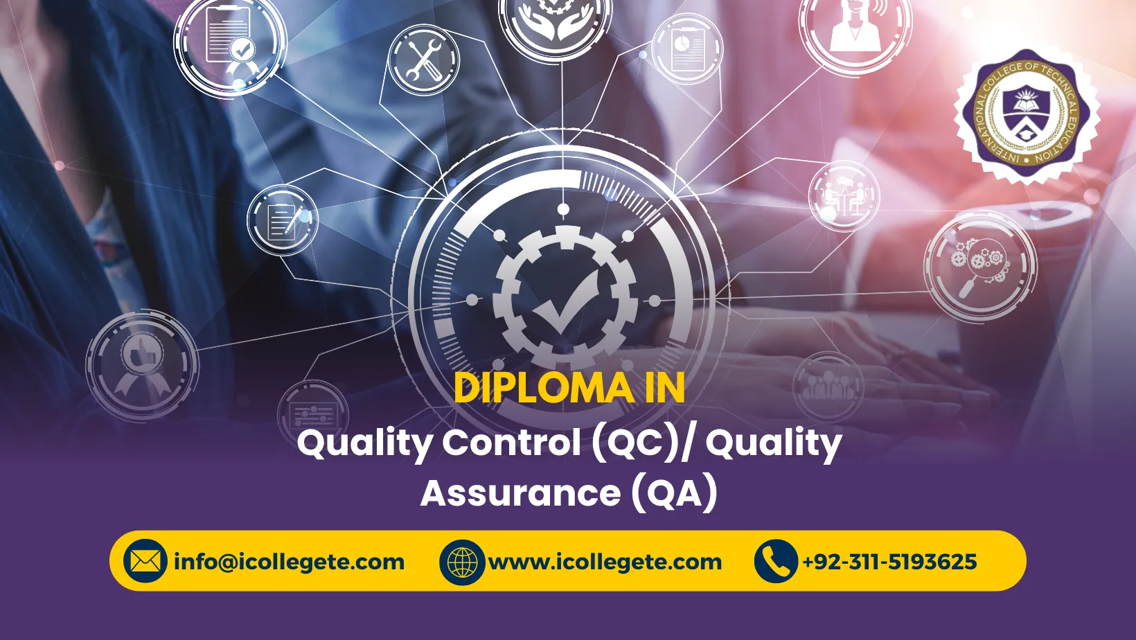 Diploma in Quality Control (QC) Quality Assurance (QA) 