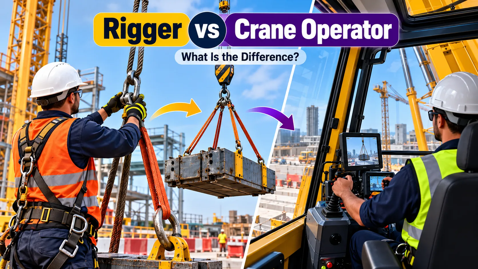 Rigger vs Crane Operator: What is the Difference?
